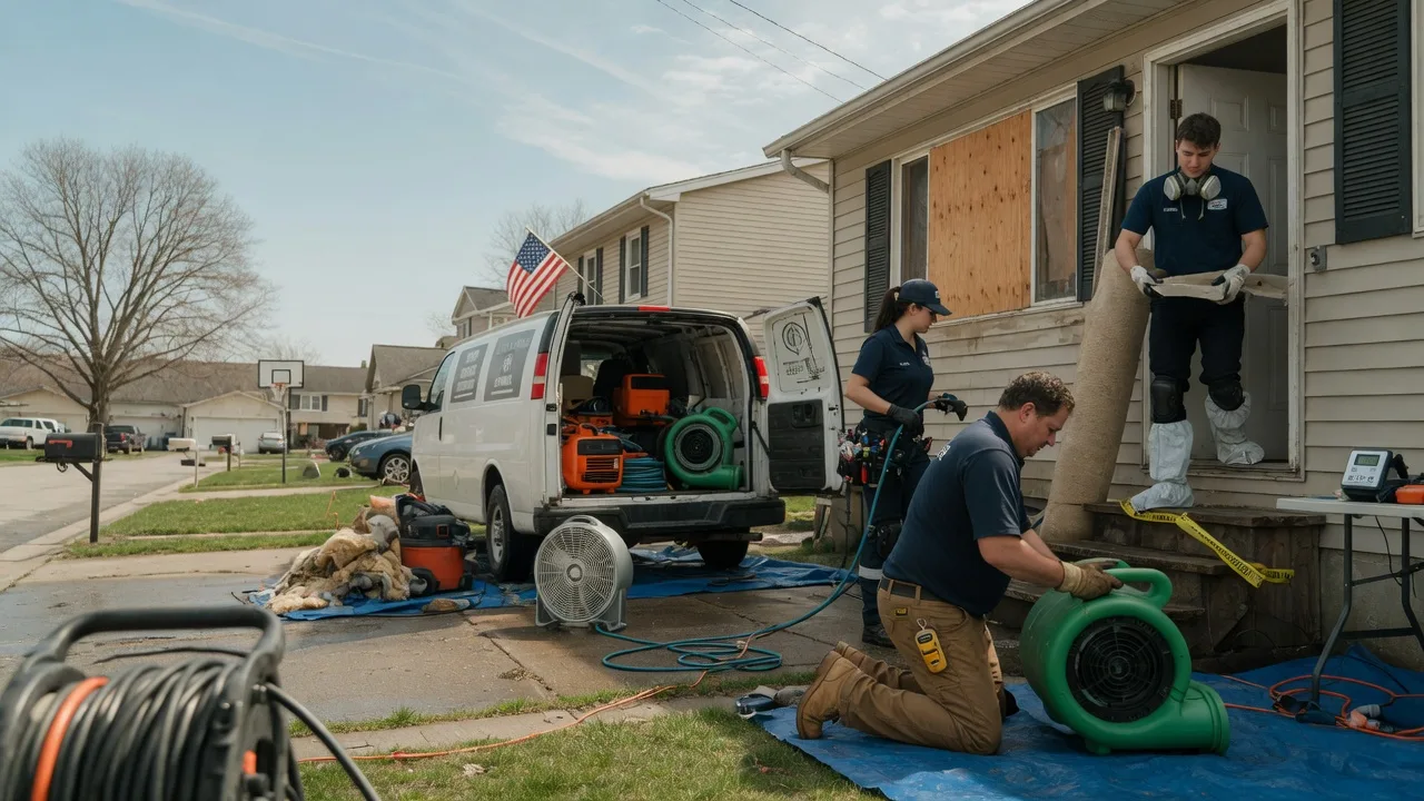 Water Damage Restoration in Raymond, IA near me
